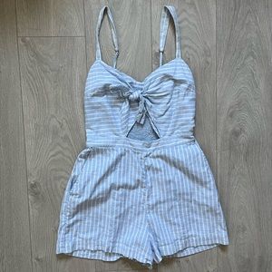Abercrombie & Fitch Striped Romper
